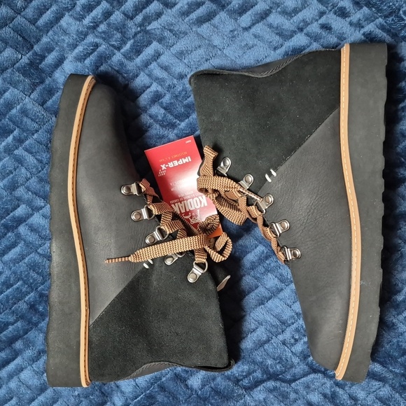 Kodiak Sauveur Alpine Leather & Suede Wedge Boots Size 8.5, Brand New! - Picture 17 of 17